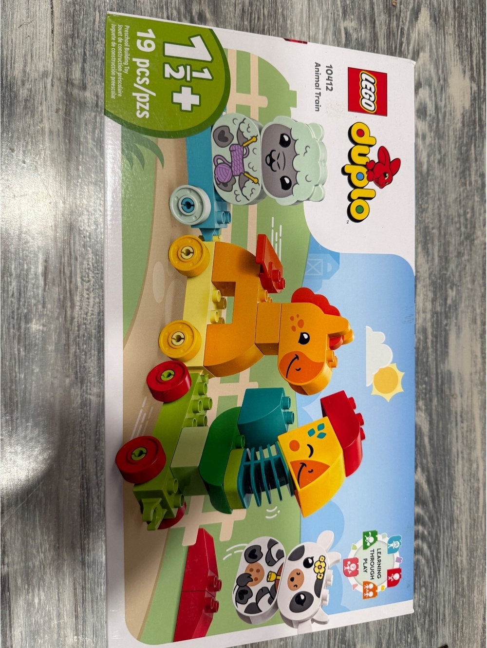 LEGO DUPLO My First Animal Train 10412 Building Toy Toddlers 19 Pcs NEW - Picture 1 of 4